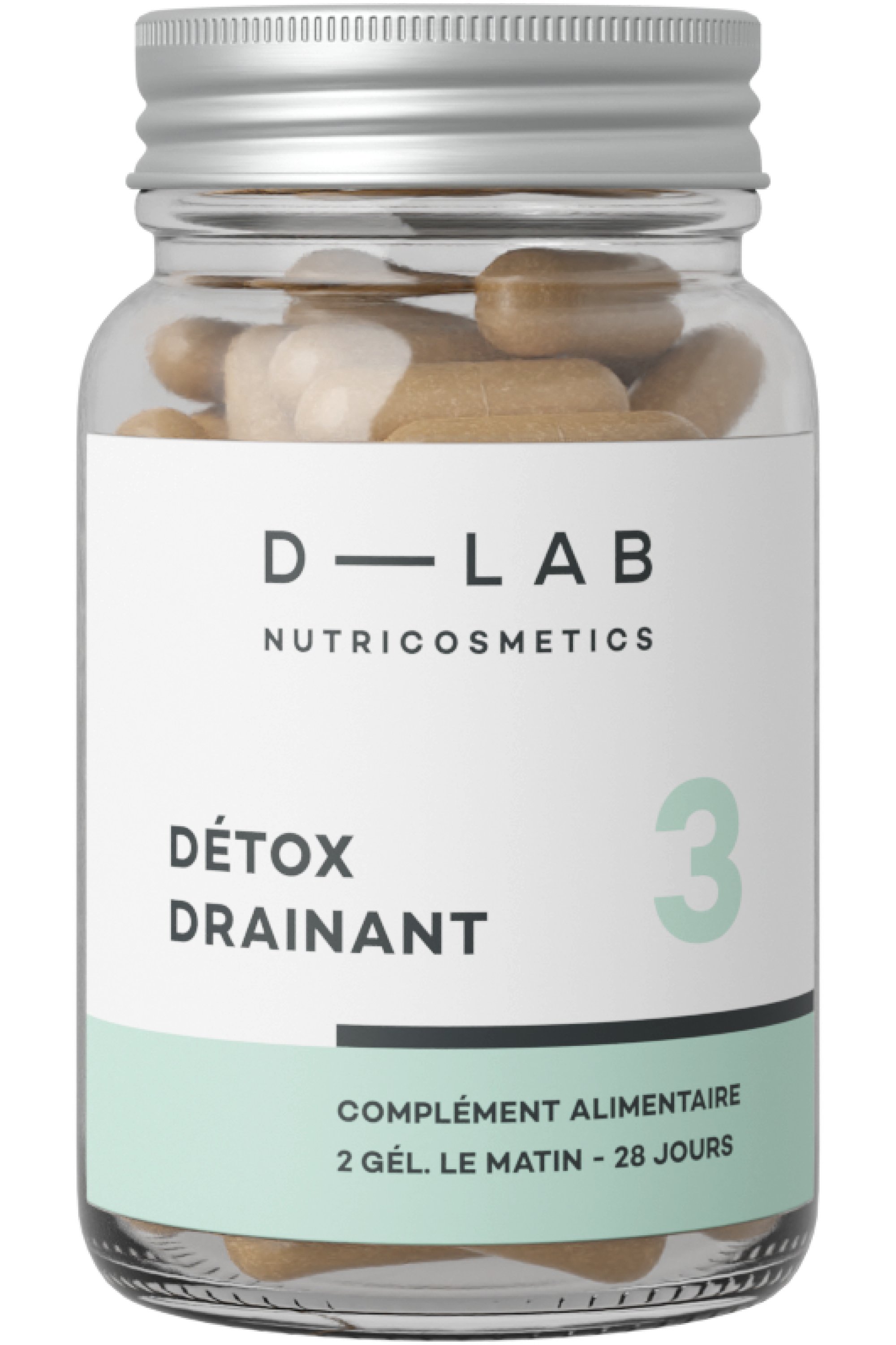 D LAB Nutricosmetics Complément alimentaire minceur Détox Drainant