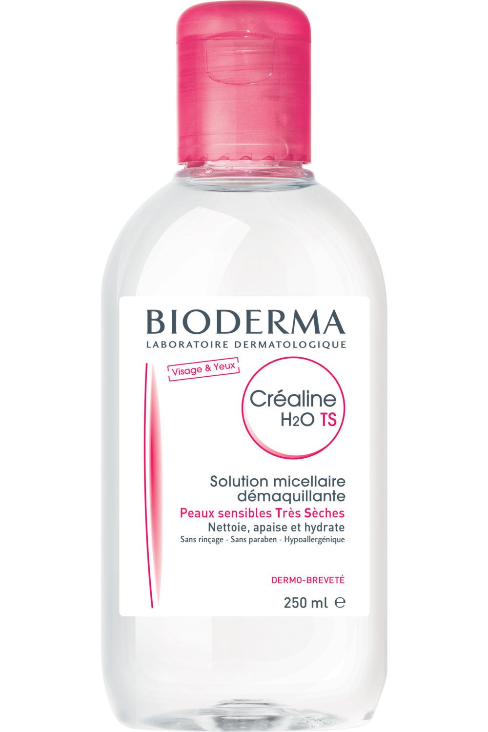 Bioderma - CREALINE T.S. H20 Sans Parfum 250ml