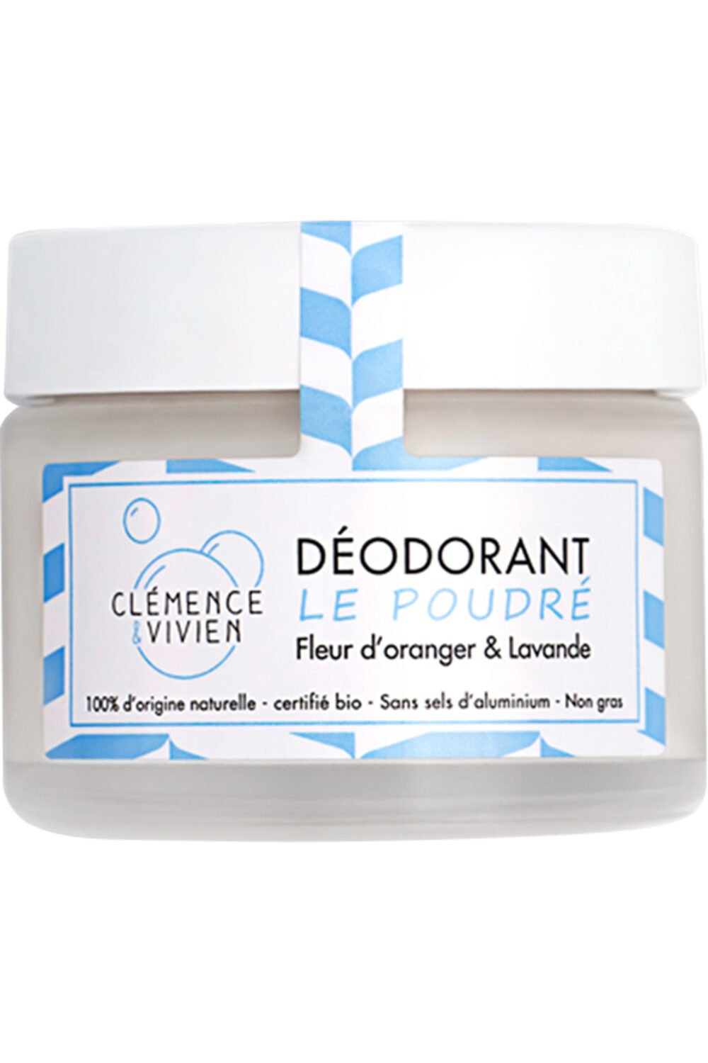 Clémence et Vivien - Le Poudré Baume déodorant à la fleur d'oranger