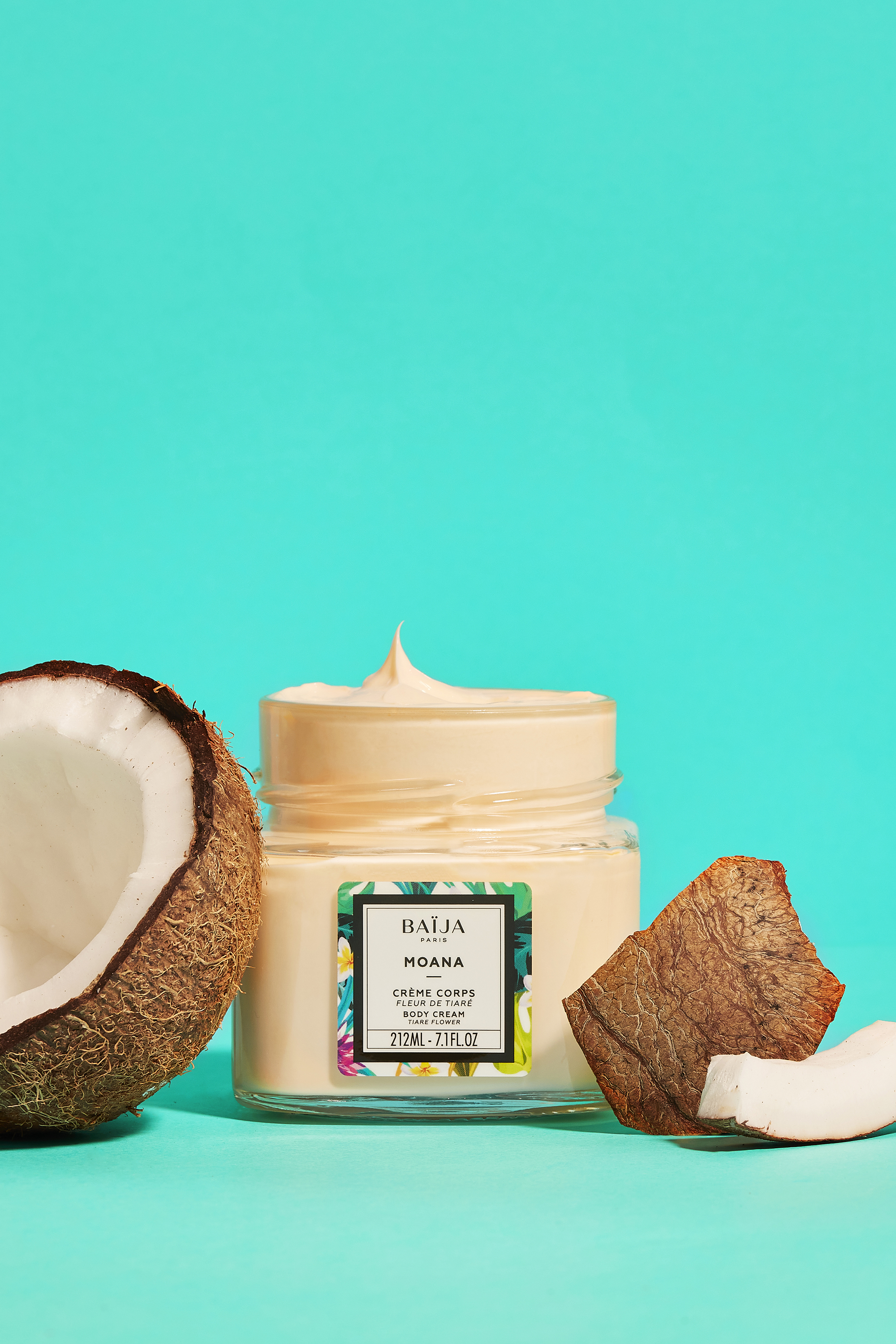 Crème corps à la fleur de tiaré Moana