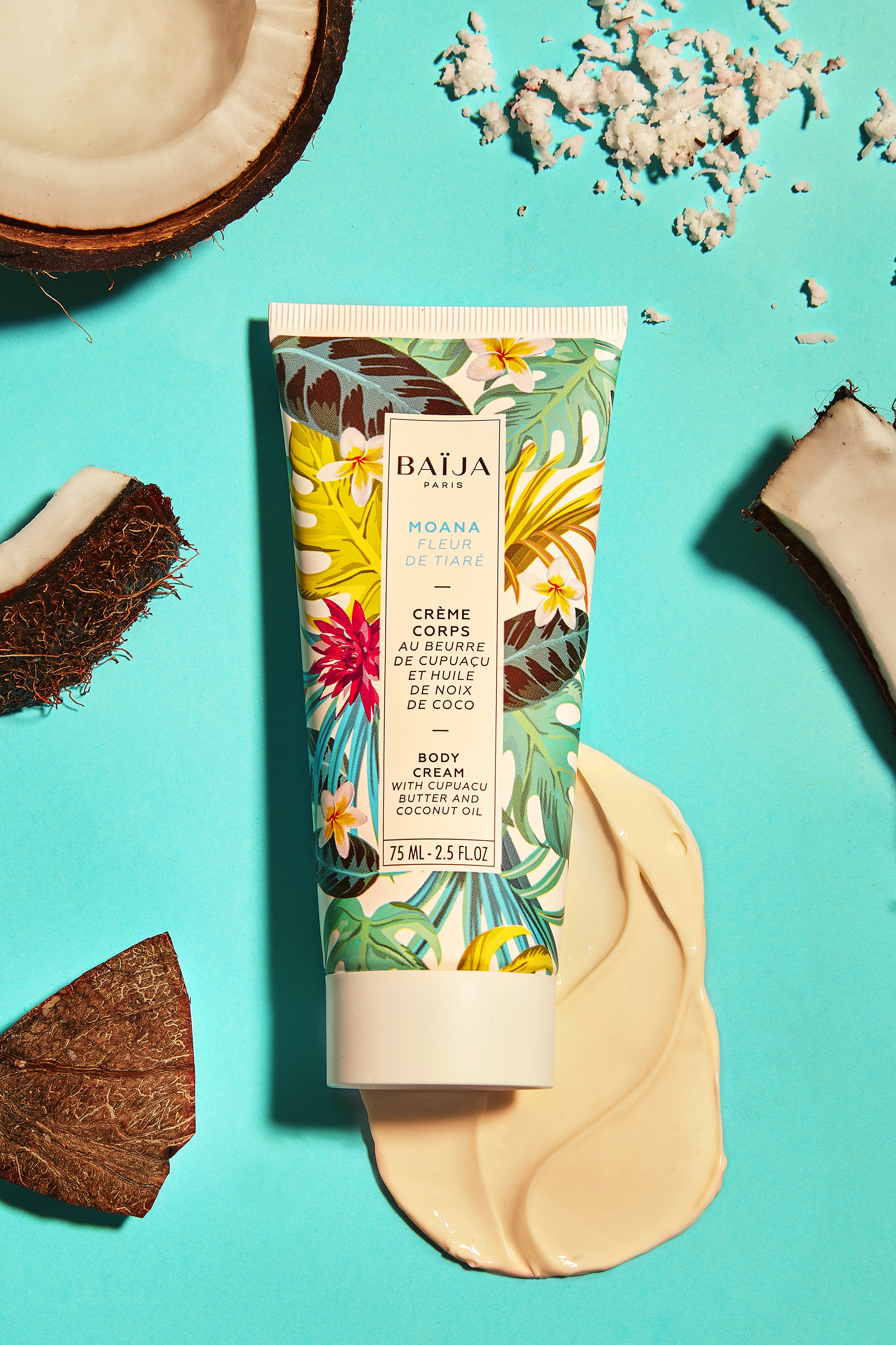 Crème corps à la fleur de tiaré Moana