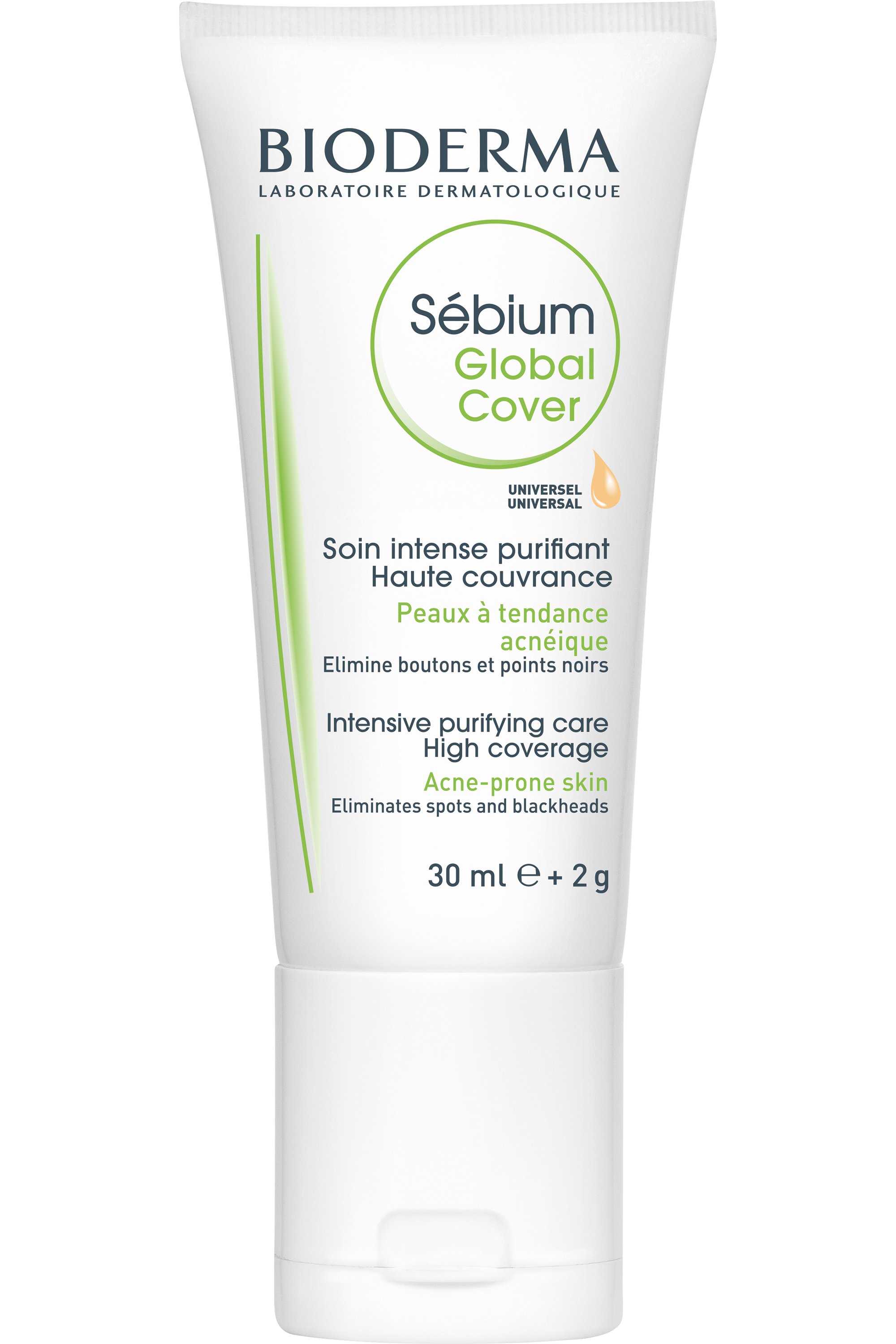 Bioderma - Soin intense purifiant anti-imperfections Sébium Global ...