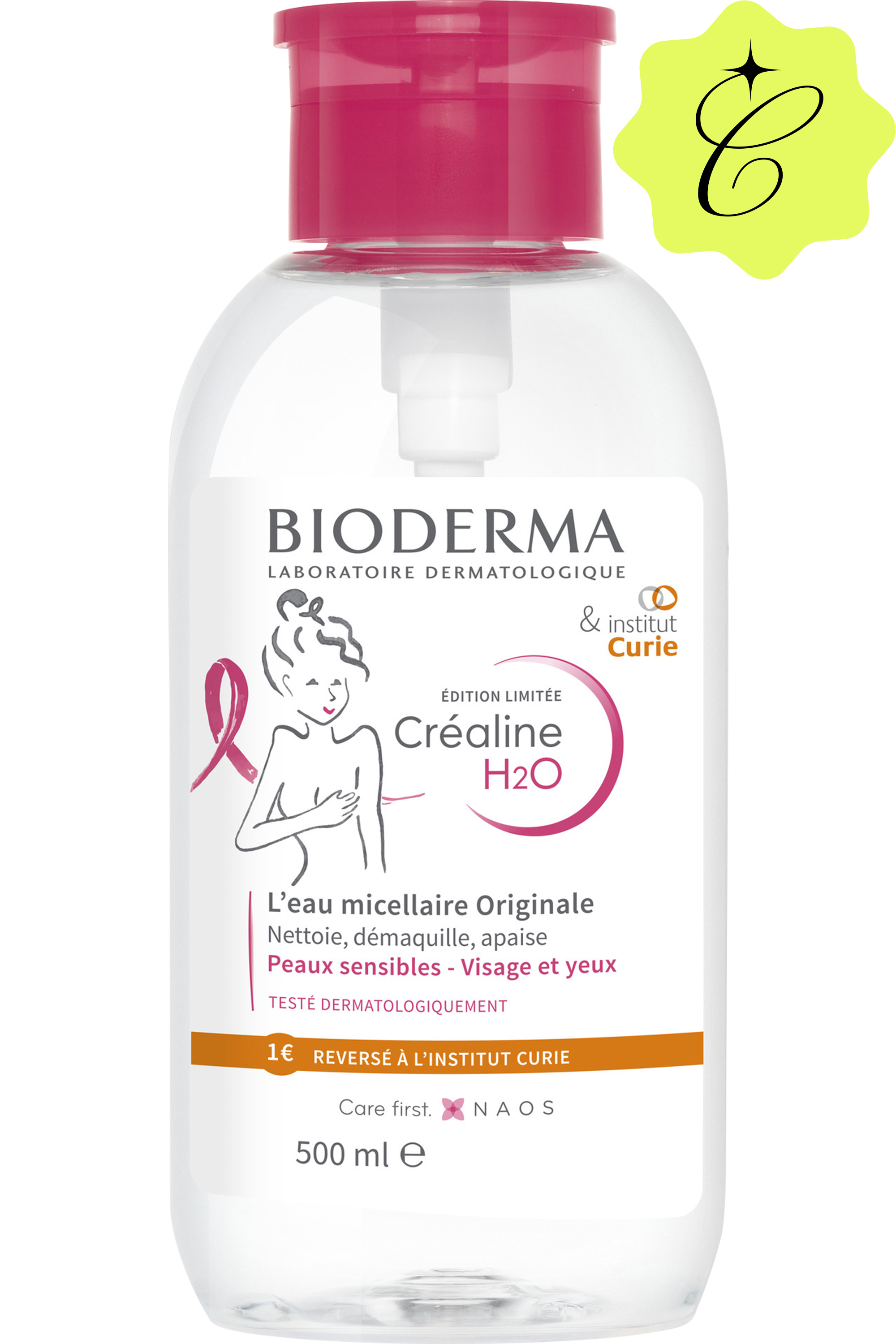 Eau Micellaire démaquillante Créaline H2O