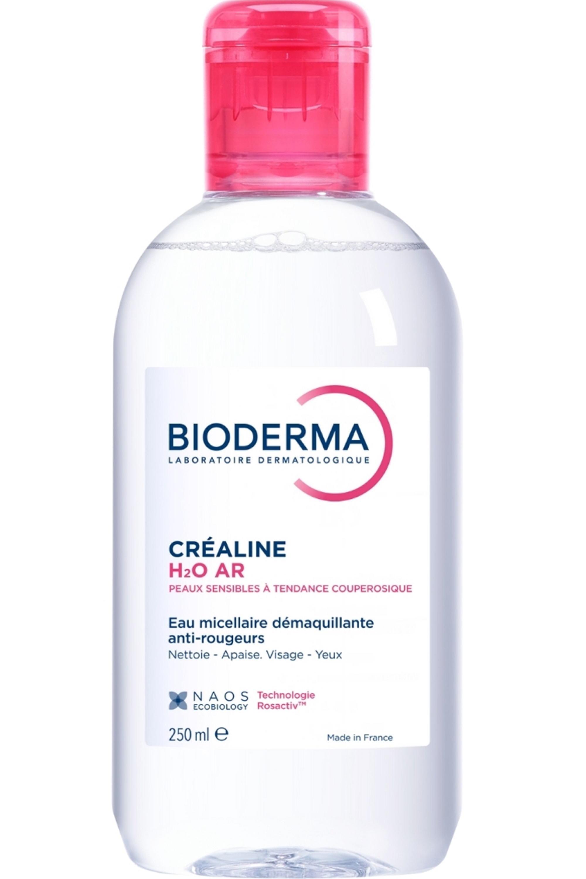 Eau Micellaire démaquillante anti-rougeur Créaline H2O
