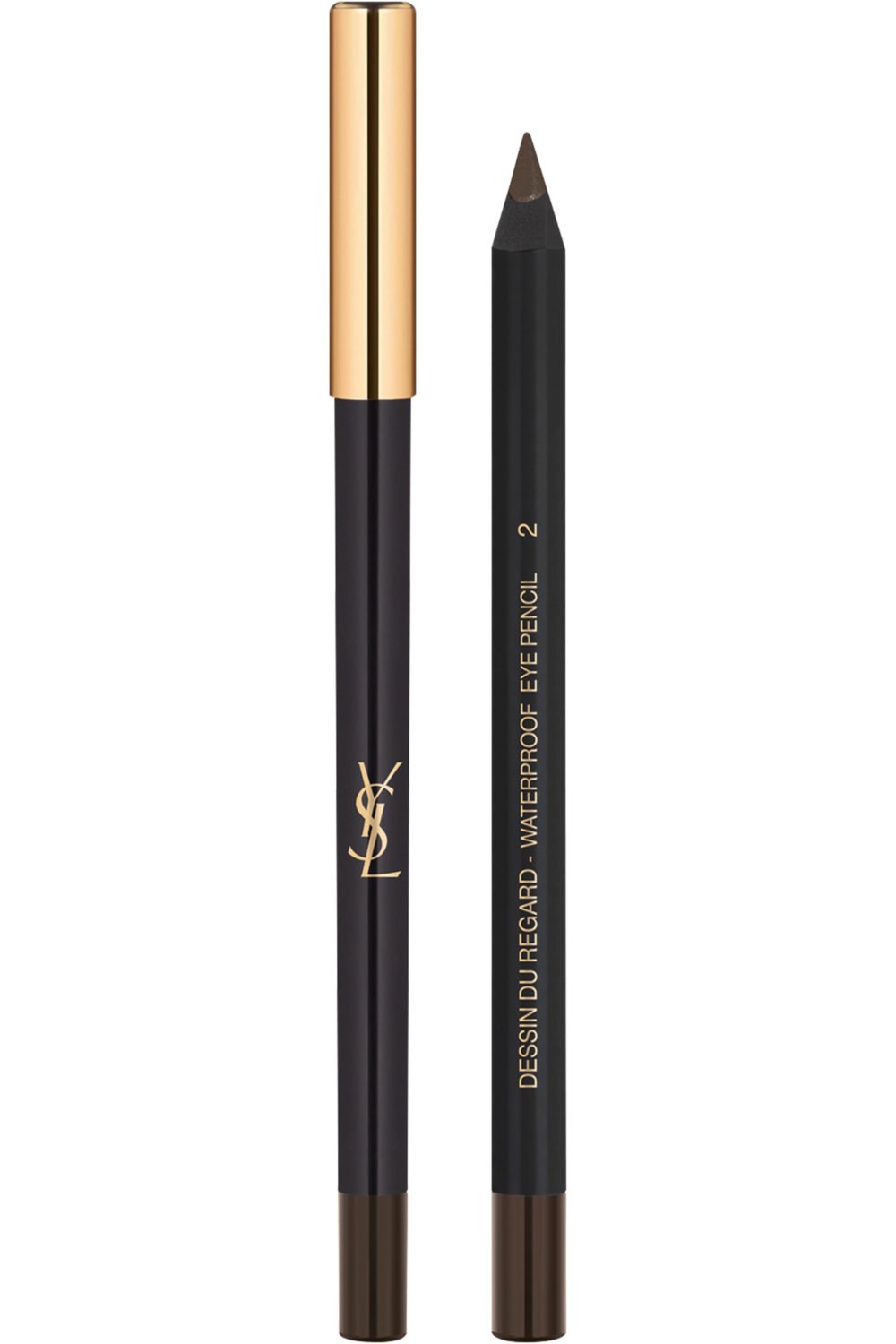 YVES SAINT LAURENT Dessin du Regard Waterproof - N&deg;2 Brun Danger - 