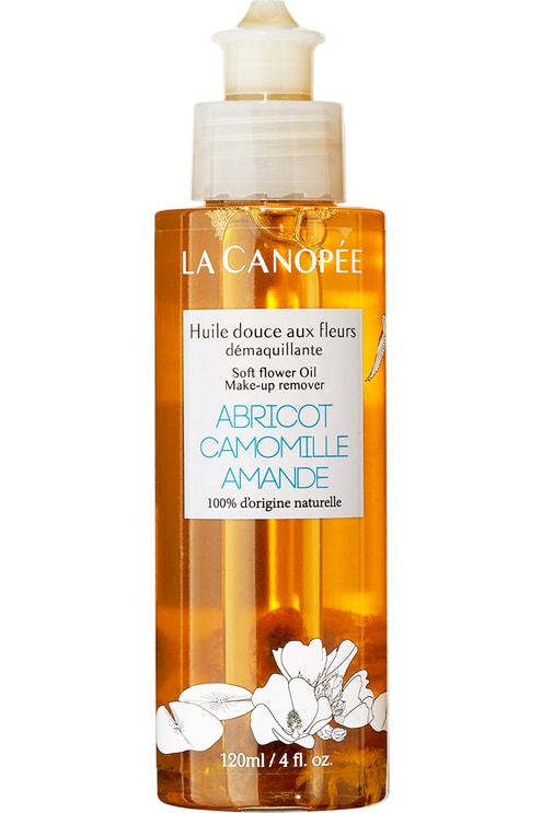 Huile douce aux fleurs démaquillante