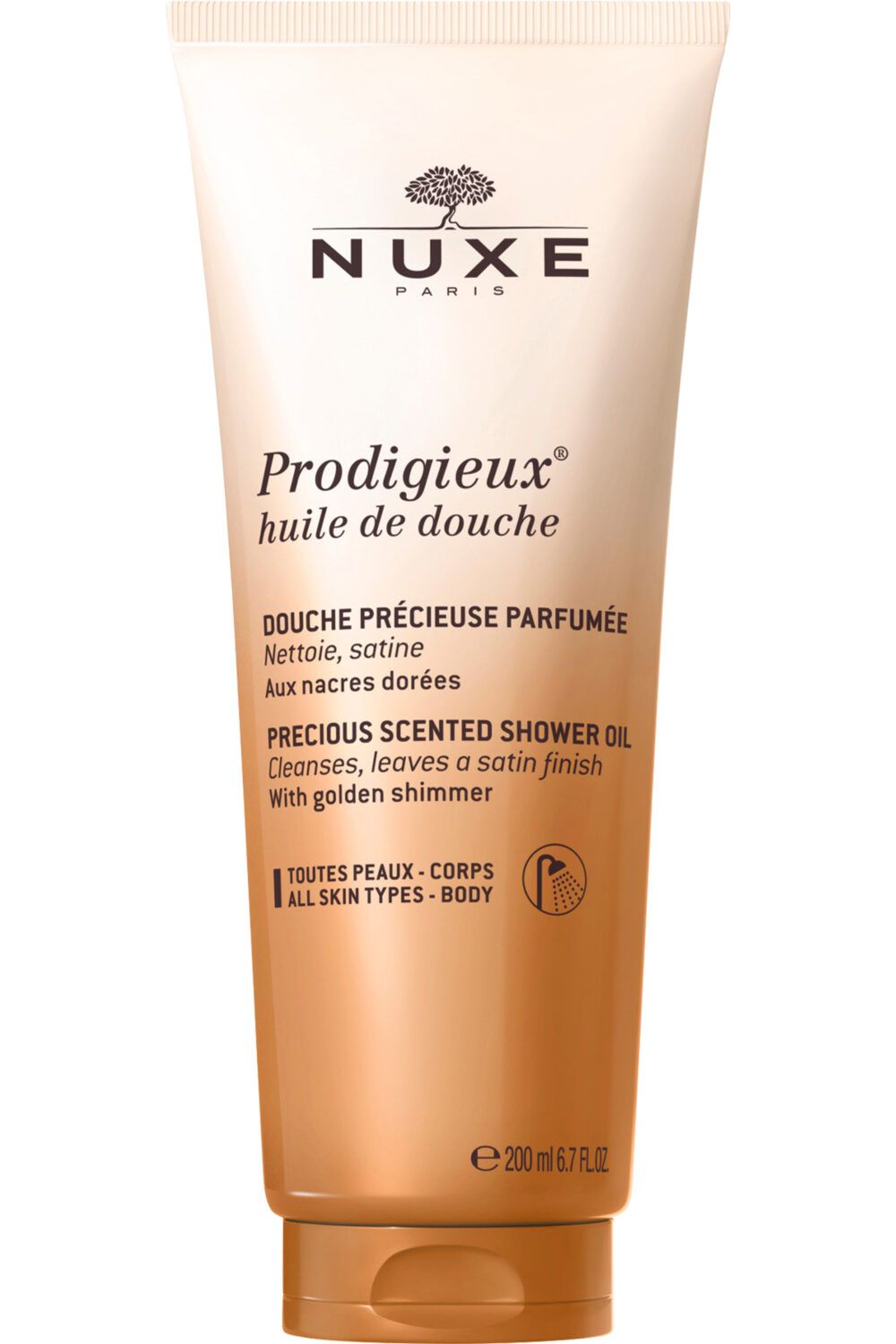 NUXE - Huile de douche précieuse parfumée Prodigieux®