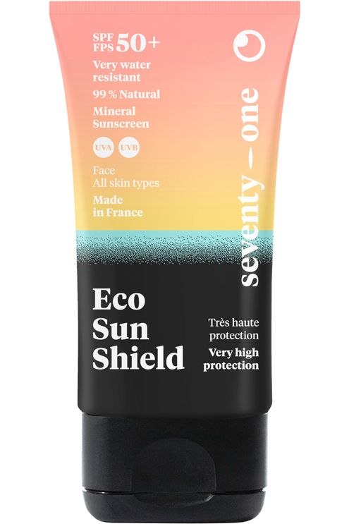 Crème solaire minérale visage sport SPF50+ Eco Sun Shield