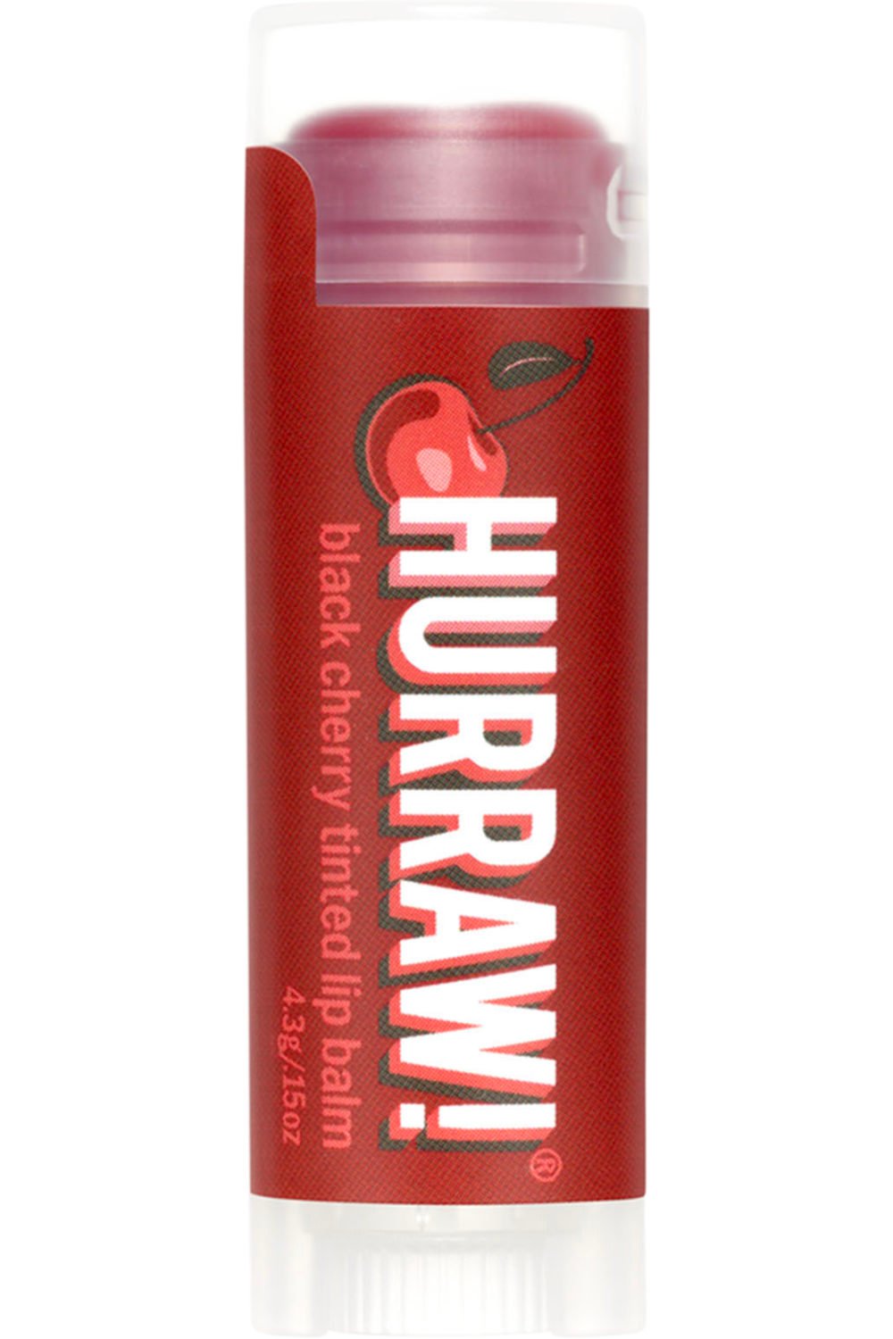 Hurraw - Baume à lèvres naturel teinté Cerise Noire