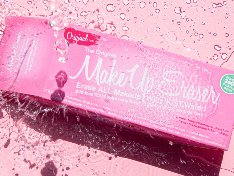 Makeup Eraser - Serviette démaquillante réutilisable Original Pink - Blissim