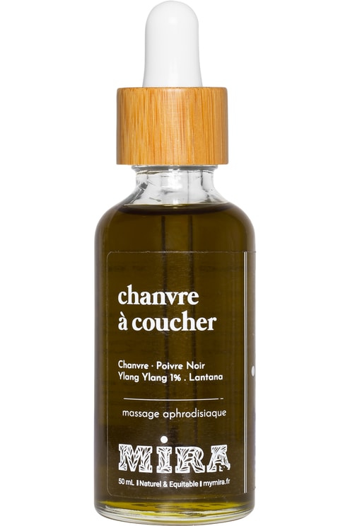 Huile de massage Chanvre à coucher