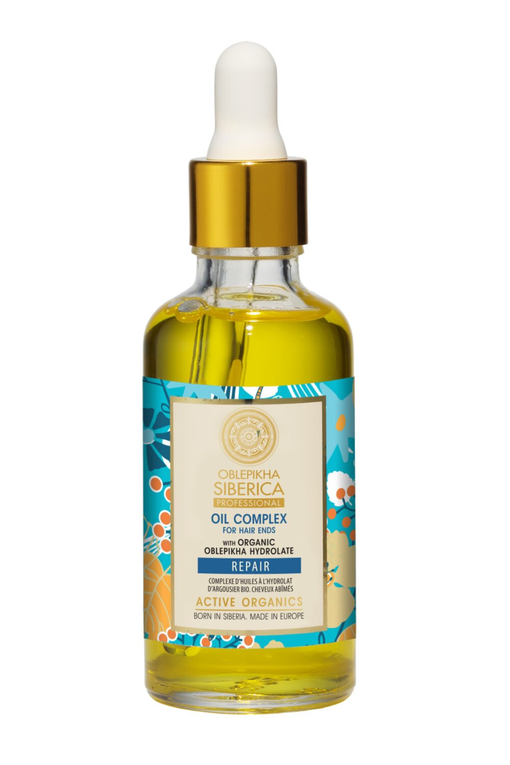 NATURA SIBERICA  Oblepikha Oil Complex Cheveux Ab&icirc;m&eacute;s 50ml