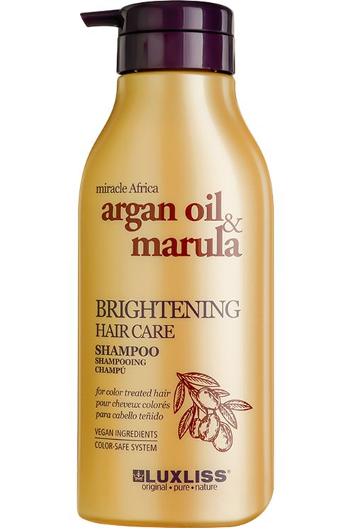 Shampoing illuminateur à l'huile d'argan