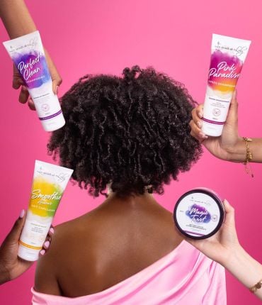 Routine cheveux crépus