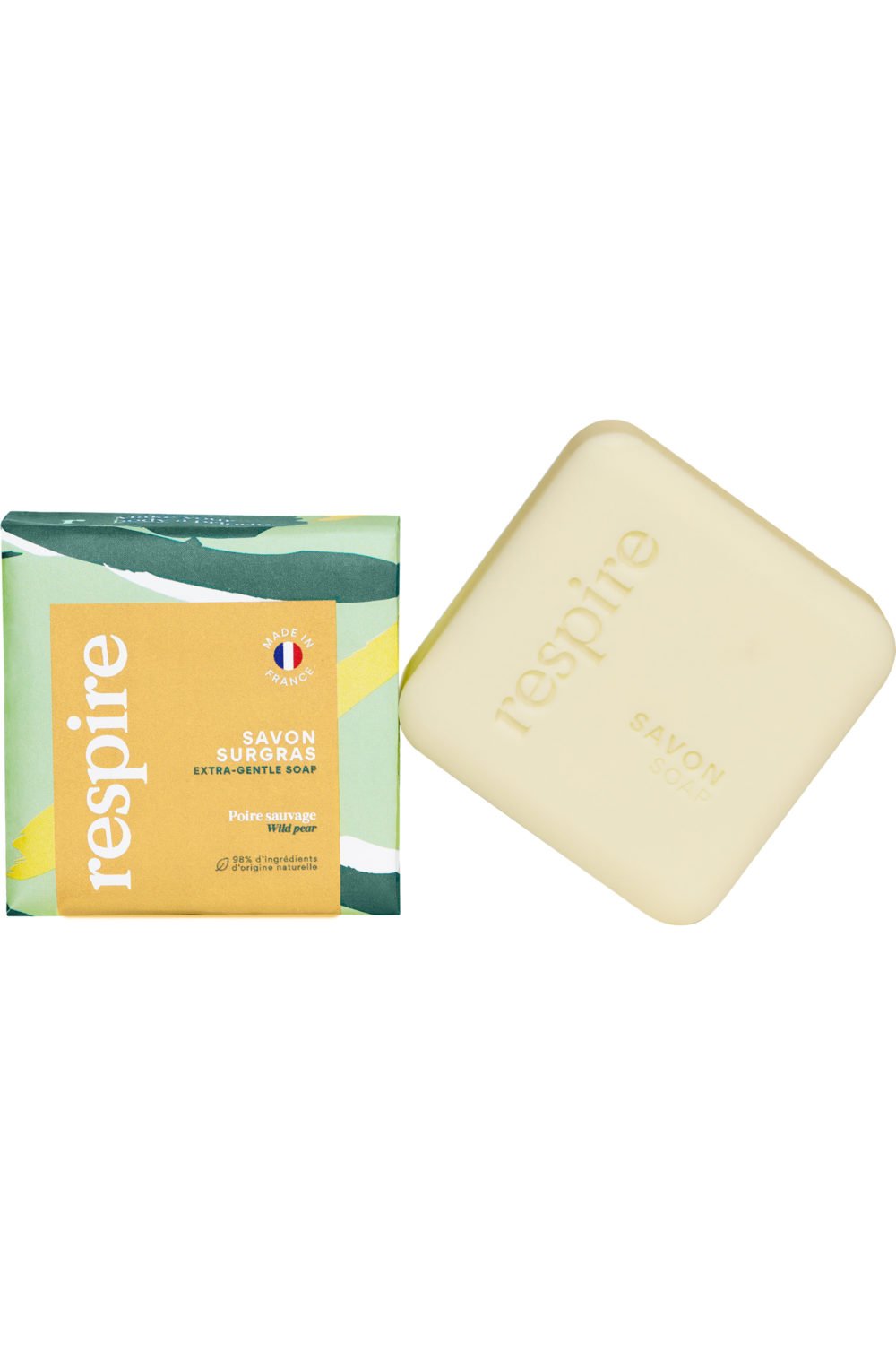 Respire - Savon surgras poire sauvage