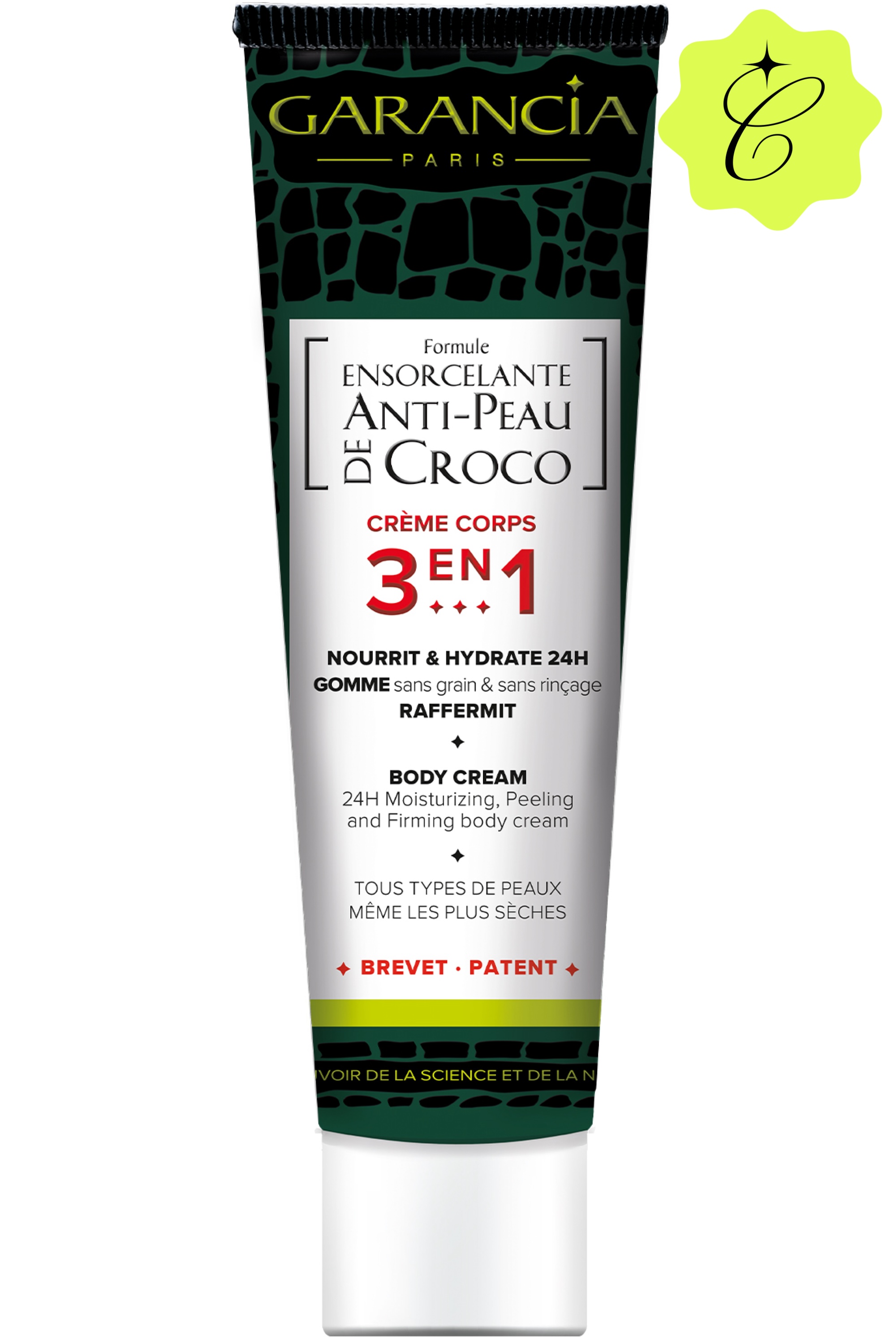 Crème corps 3-en-1 Formule Ensorcelante Anti-Peau de Croco® - 150ml