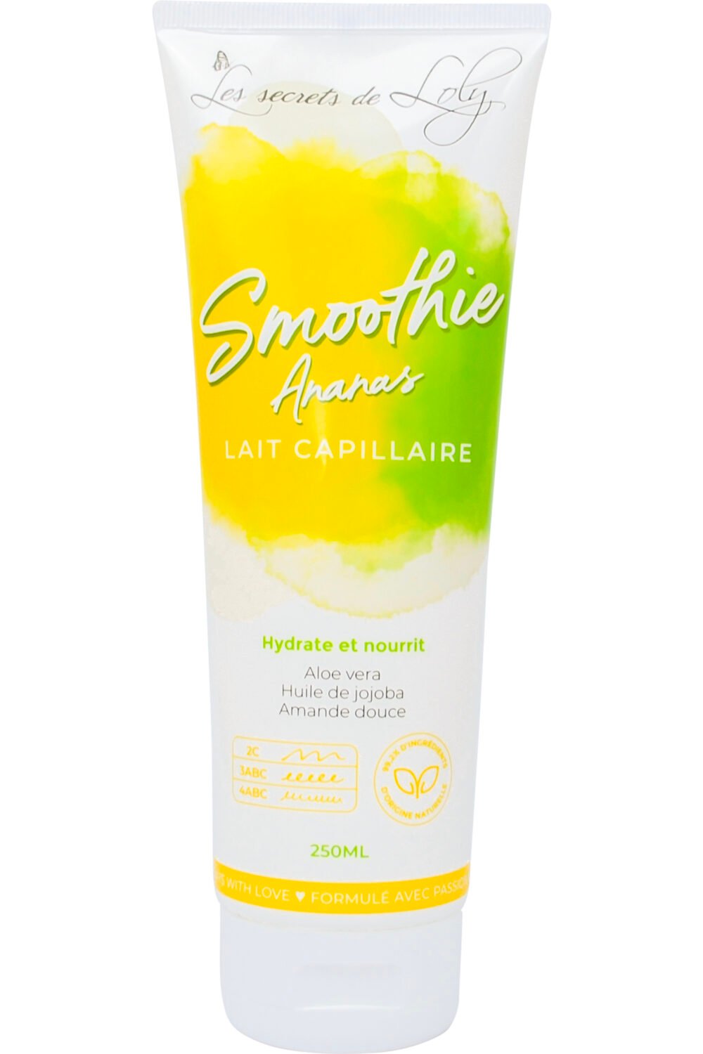 Les Secrets de Loly - Lait capilaire smoothie Ananas