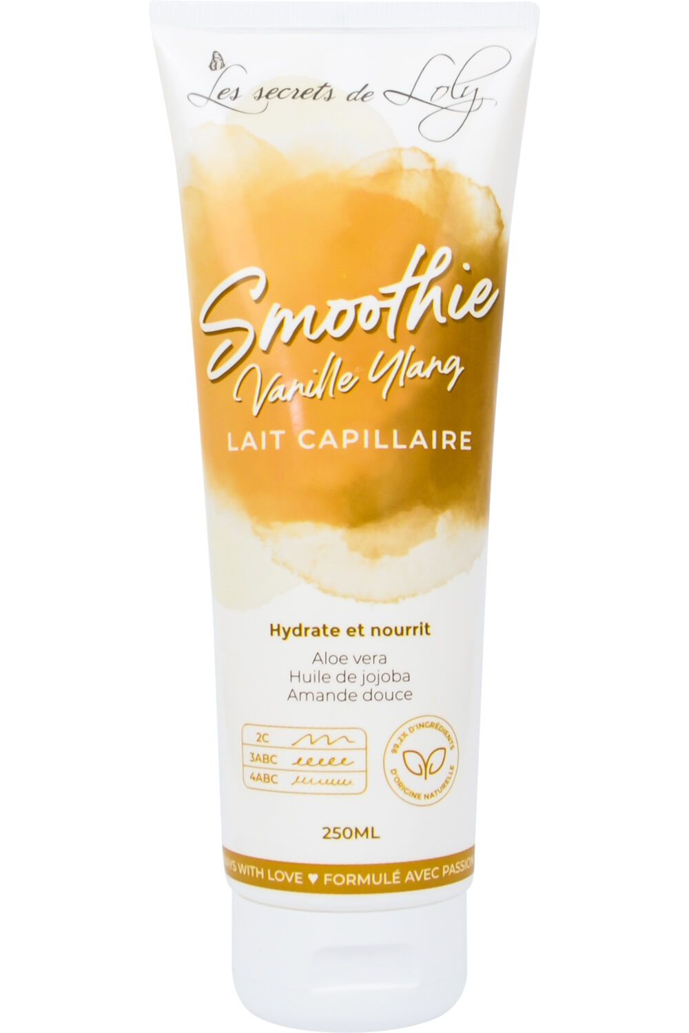 Les Secrets de Loly - Lait capilaire smoothie Vanille Ylang-ylang