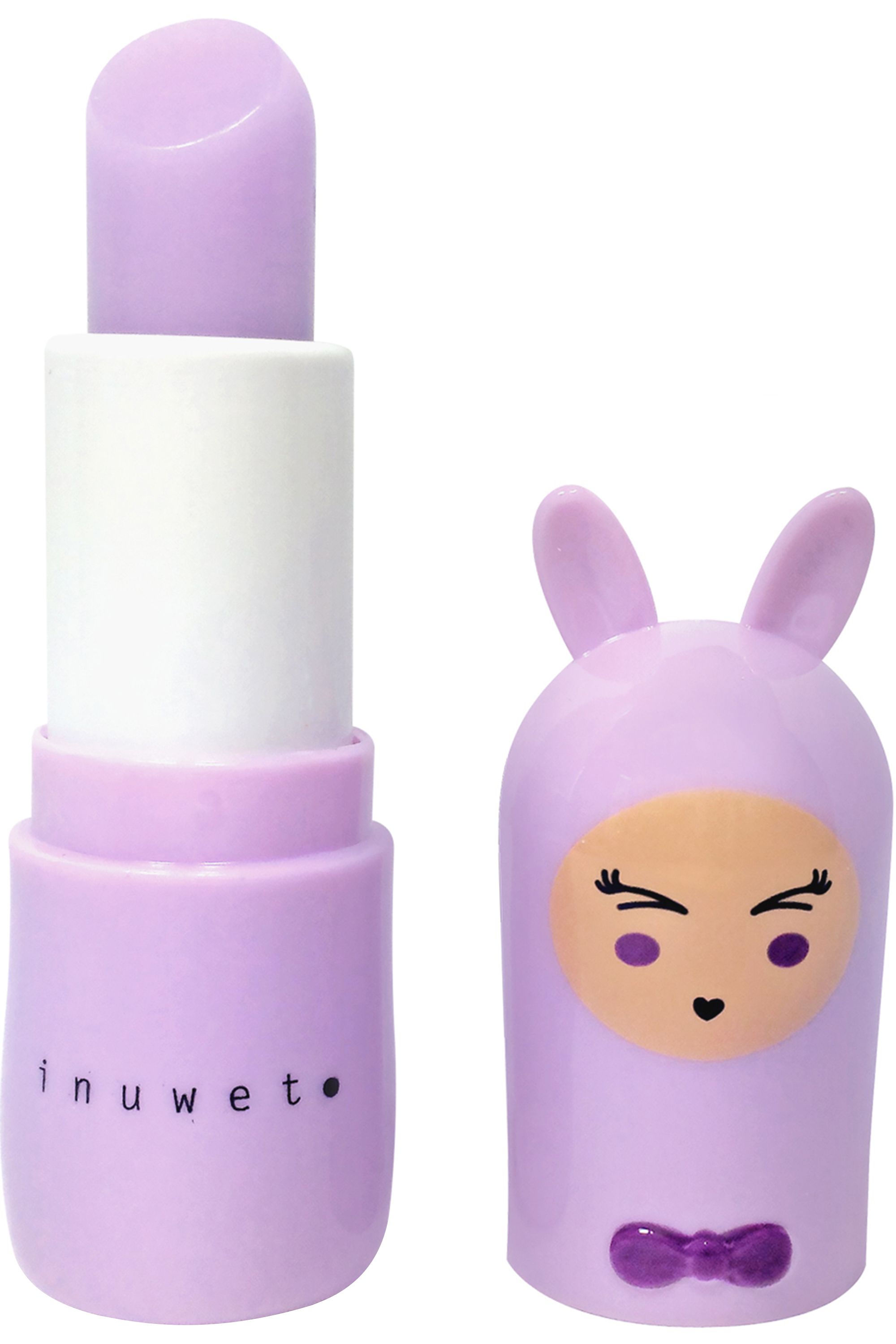 Inuwet (In Unicorn We Trust) - Coffret enfant Lapin avec 3 baumes à lèvres  + 2 barettes - Blissim