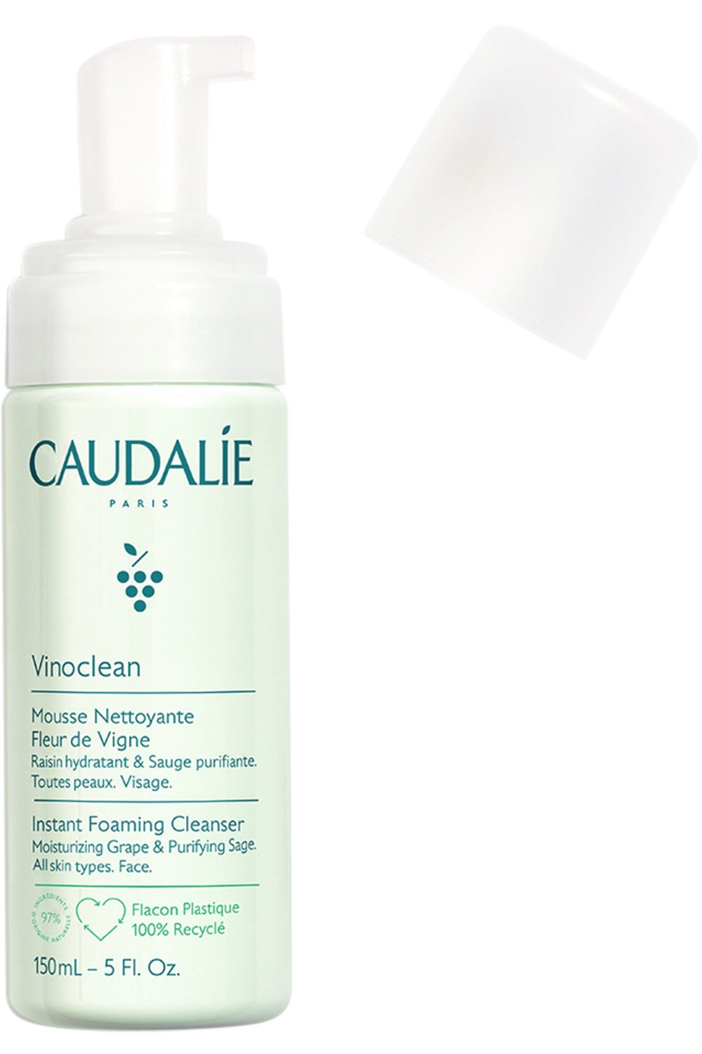 Caudalie - Mousse nettoyante Fleur de Vigne Vinoclean 150 ml