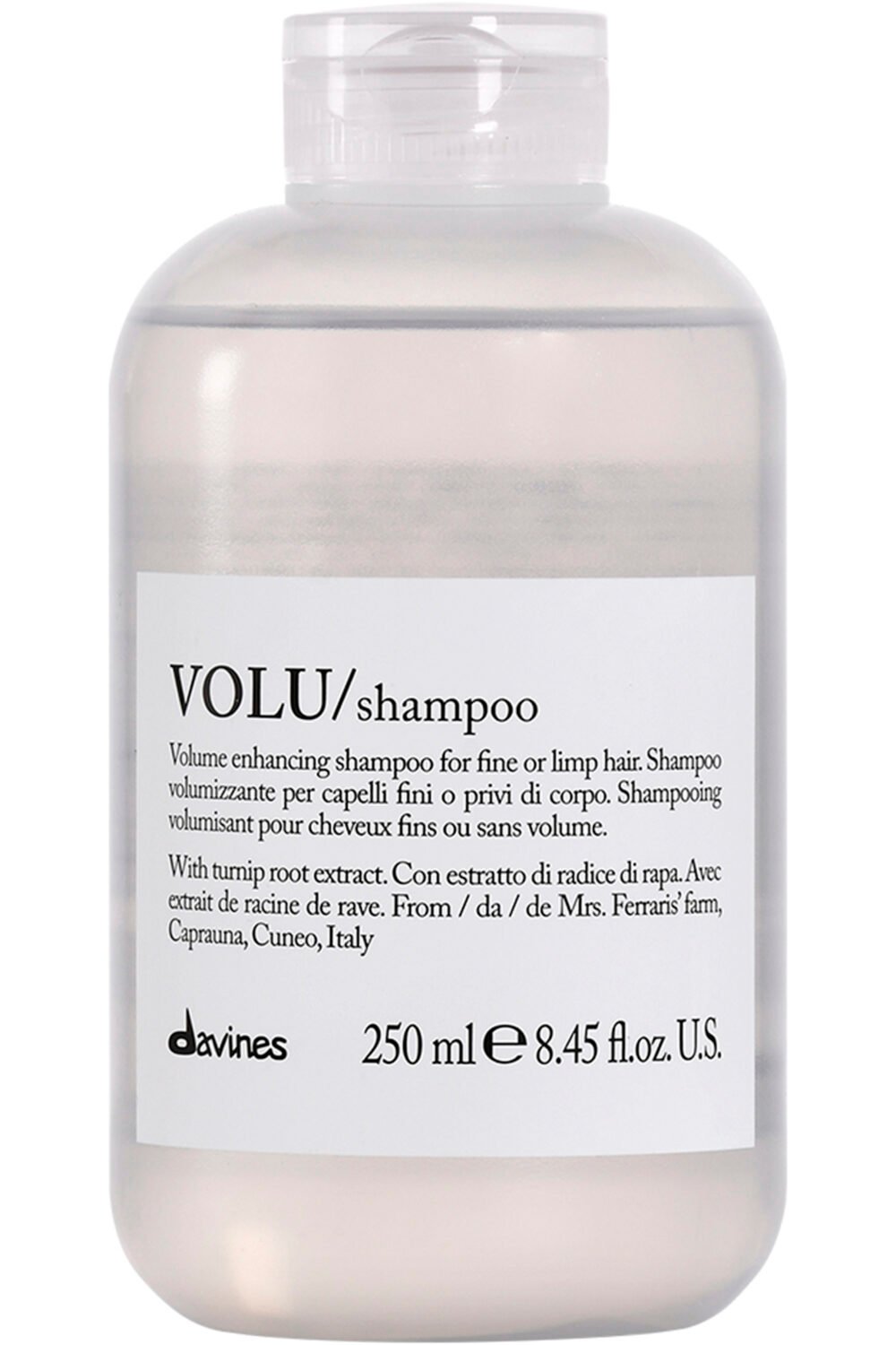 Davines - Shampoing volumateur pour cheveux fins Volu