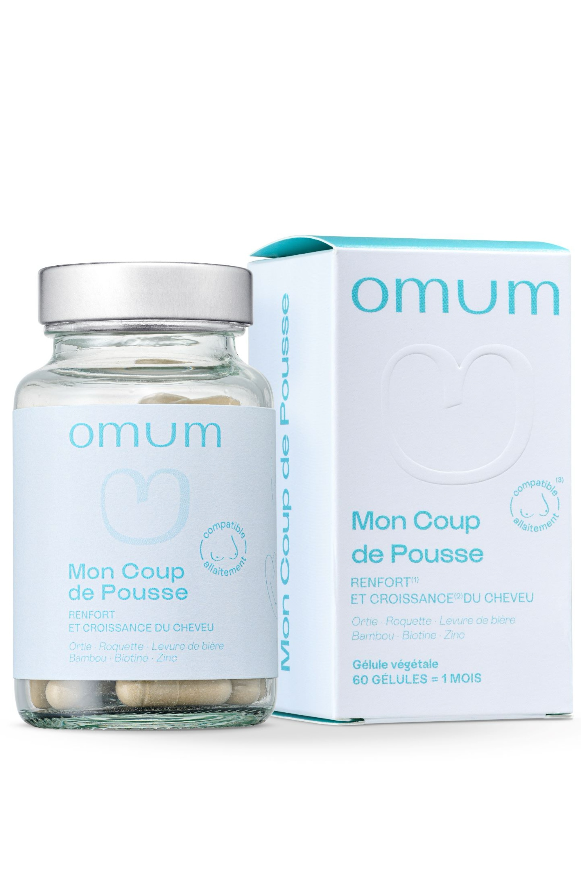 Compléments Alimentaires croissance cheveux Mon Coup de Pousse Nutricosmétique