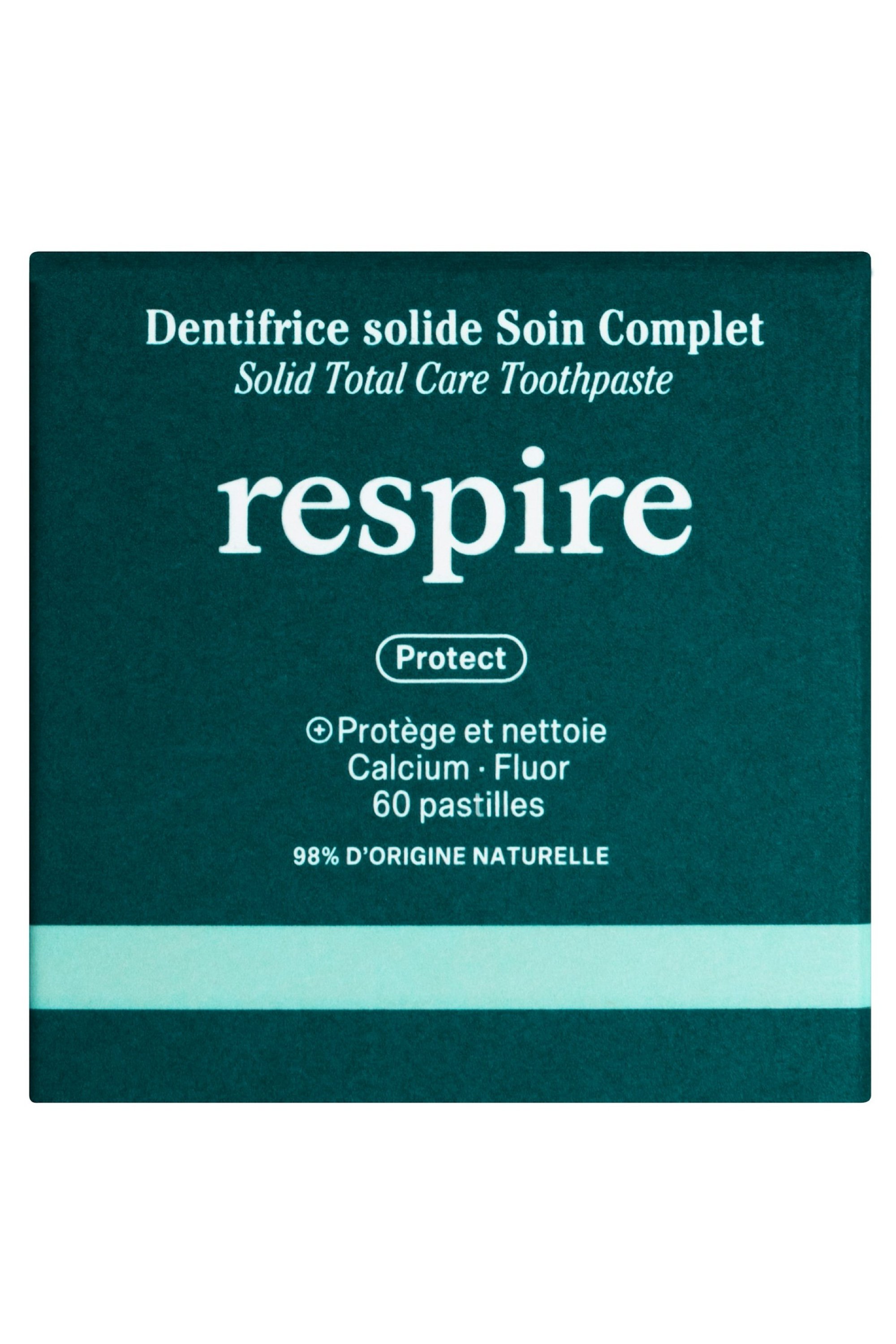 Dentifrice Naturel Respire Blancheur Protect - Lot De 2, Neuf Sous Emballage