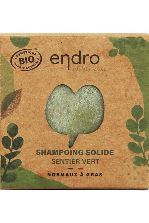 Shampoing solide cheveux normaux à gras Sentier vert