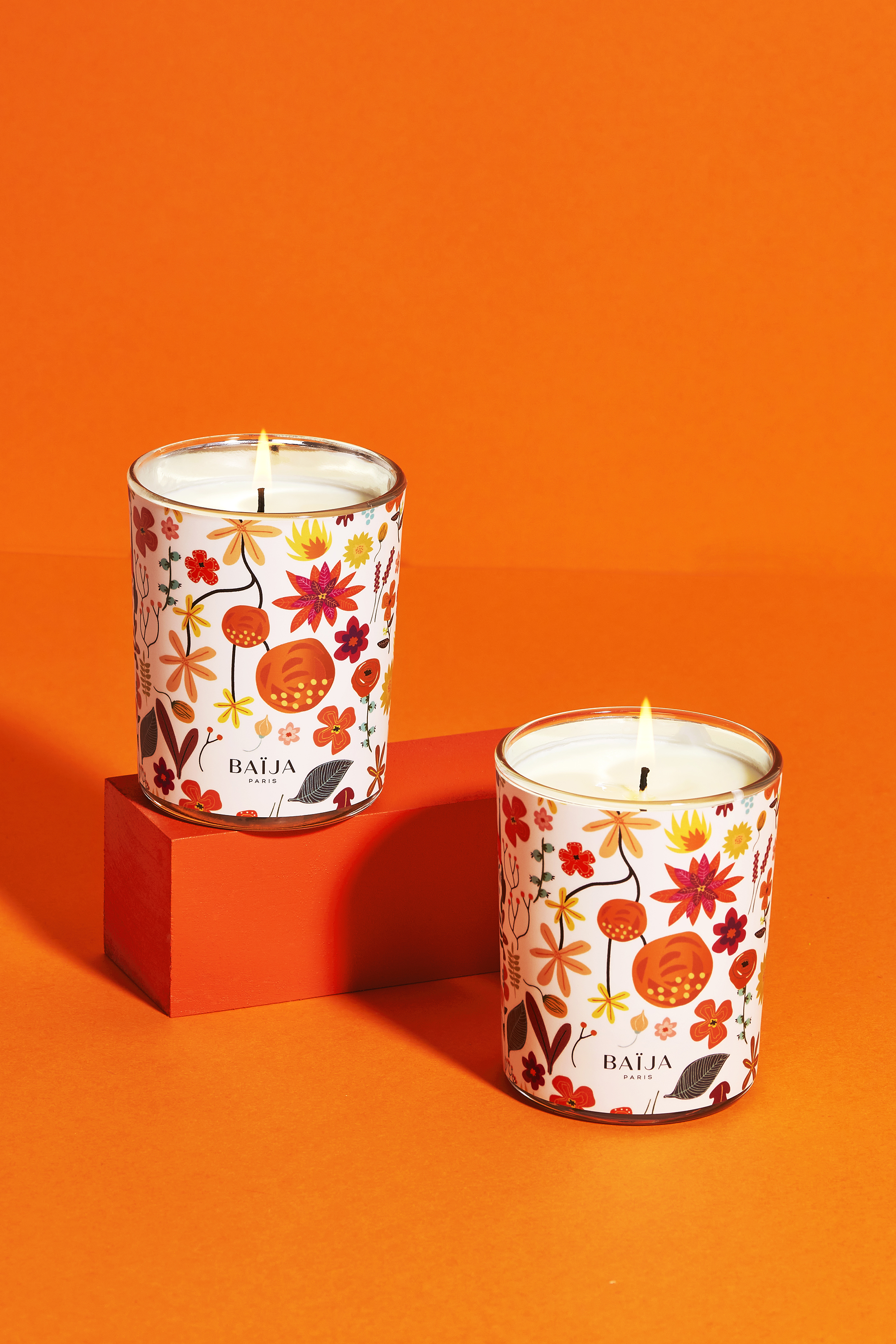 Bougie parfumée fleur d’oranger Été à Syracuse