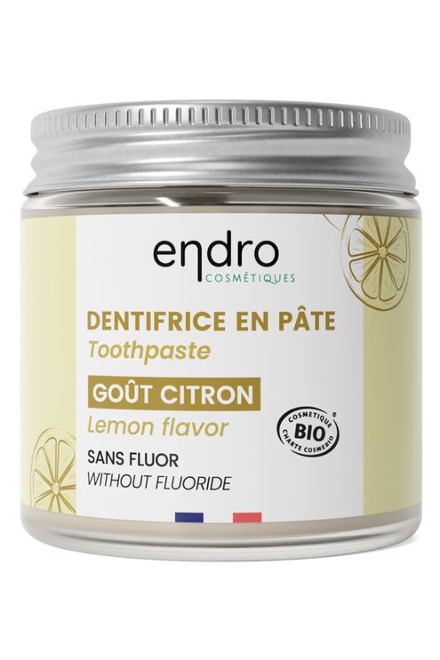 Dentifrice zeste citronné