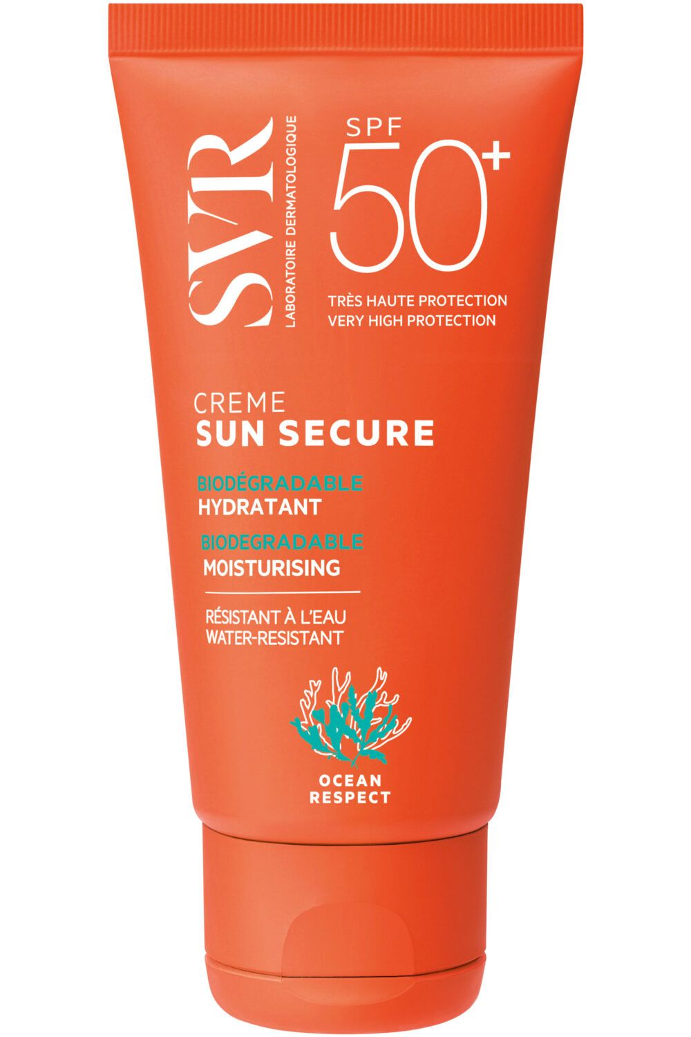 SVR - Crème biodégradable hydratante SPF50+ Sun Secure