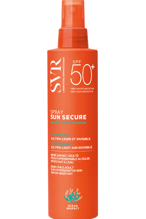 Spray solaire ultra-léger et invisible SPF50+ Sun Secure