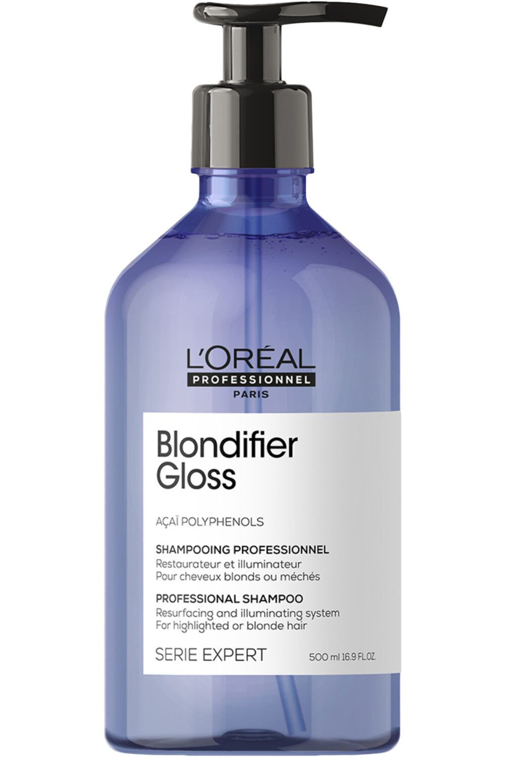 L'Oréal Professionnel - Shampoing illuminateur cheveux blonds Blondifier 500mL