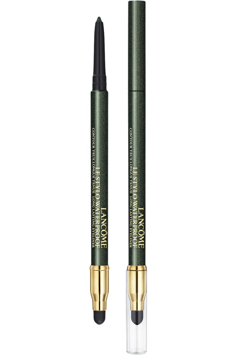 Lancôme - Crayons yeux waterproof double embout Hypnôse 06 Vision Ivy