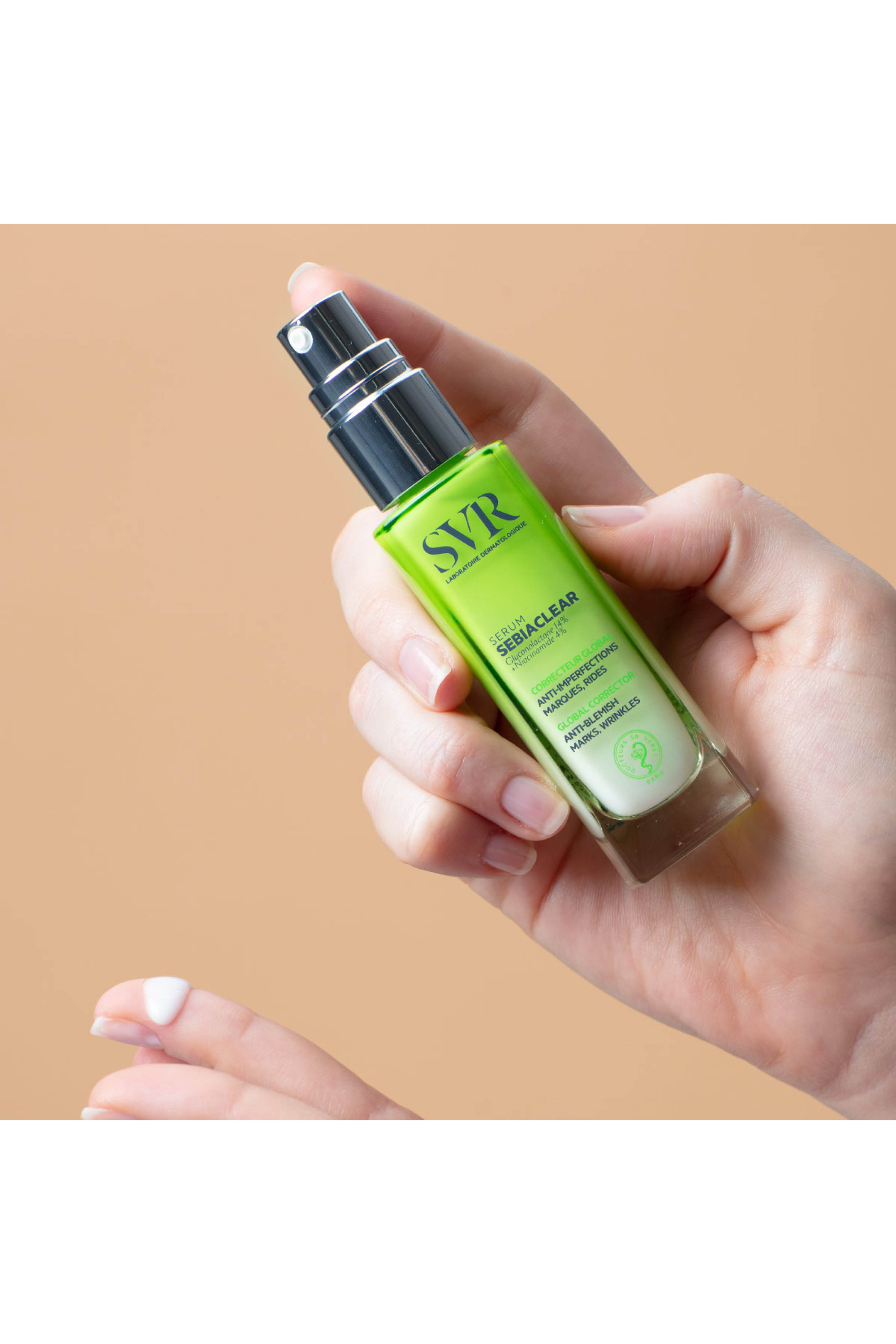 Sérum correcteur global anti-imperfections, marques, rides Sebiaclear