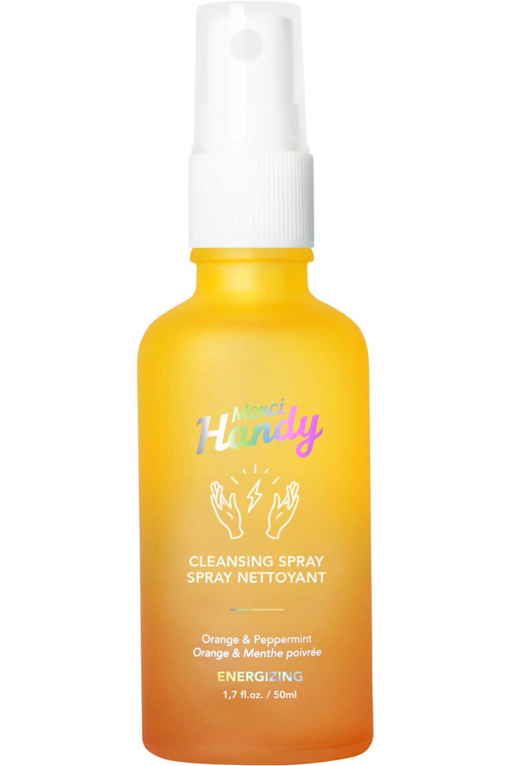 Merci Handy - Spray nettoyant mains énergisant