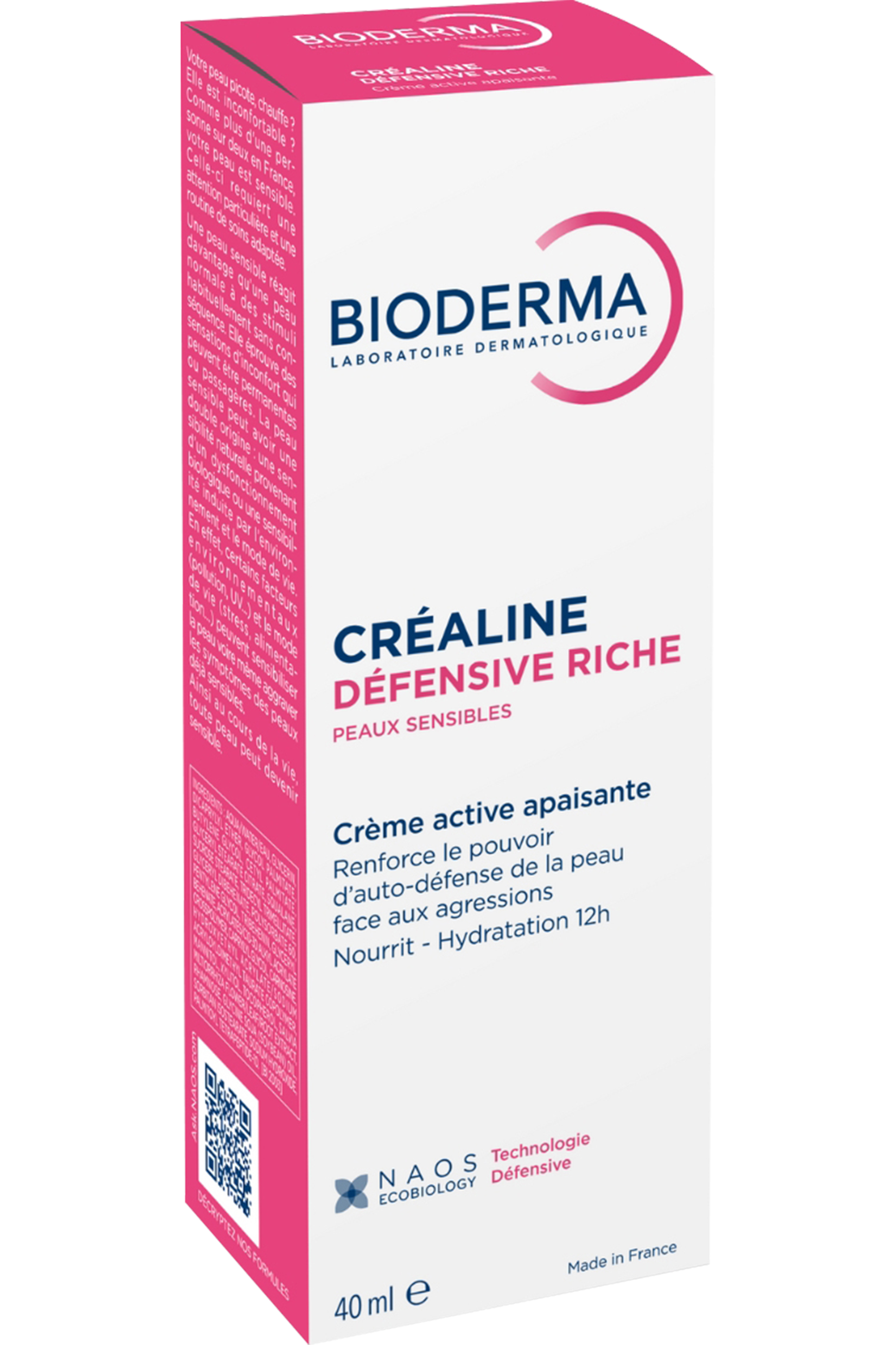 Crème visage défensive riche Créaline
