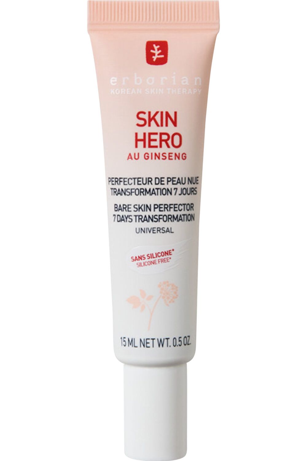 Erborian - Perfecteur de peau nue non teinté Skin Hero 15ml