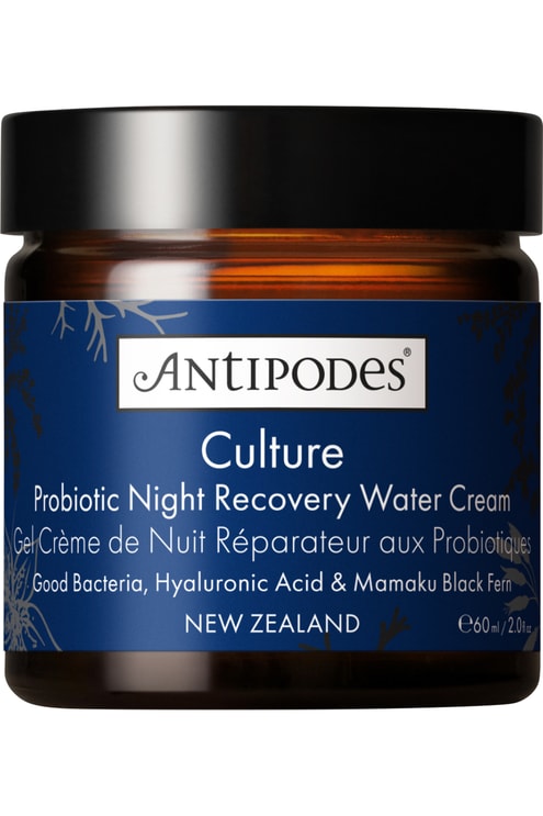 Gel-crème de nuit réparateur aux probiotiques Culture
