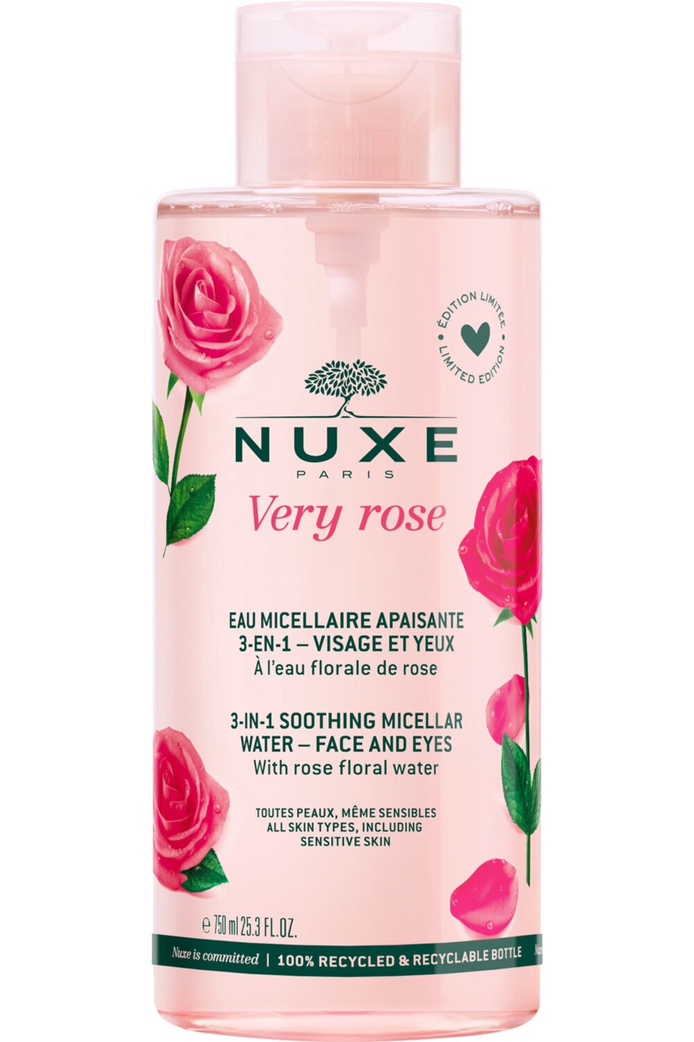 Nuxe - Eau micellaire apaisante 3-en-1 750ml