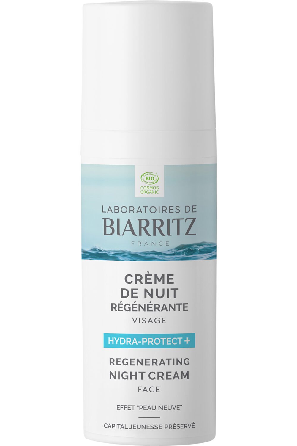 LABORATOIRES DE BIARRITZ - Crème de nuit régénérante visage HYDRA-PROTECT+