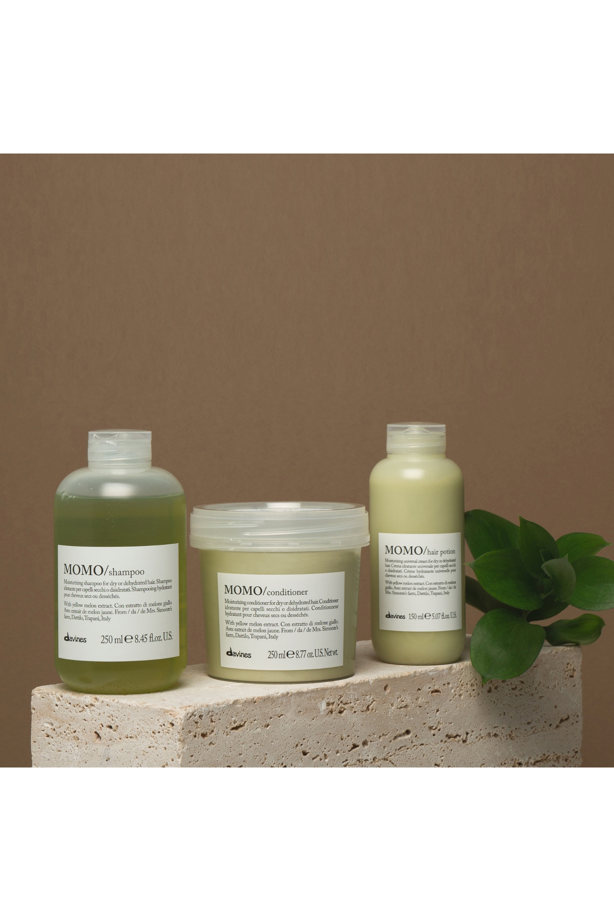 Après-shampoing hydratant pour cheveux secs Momo