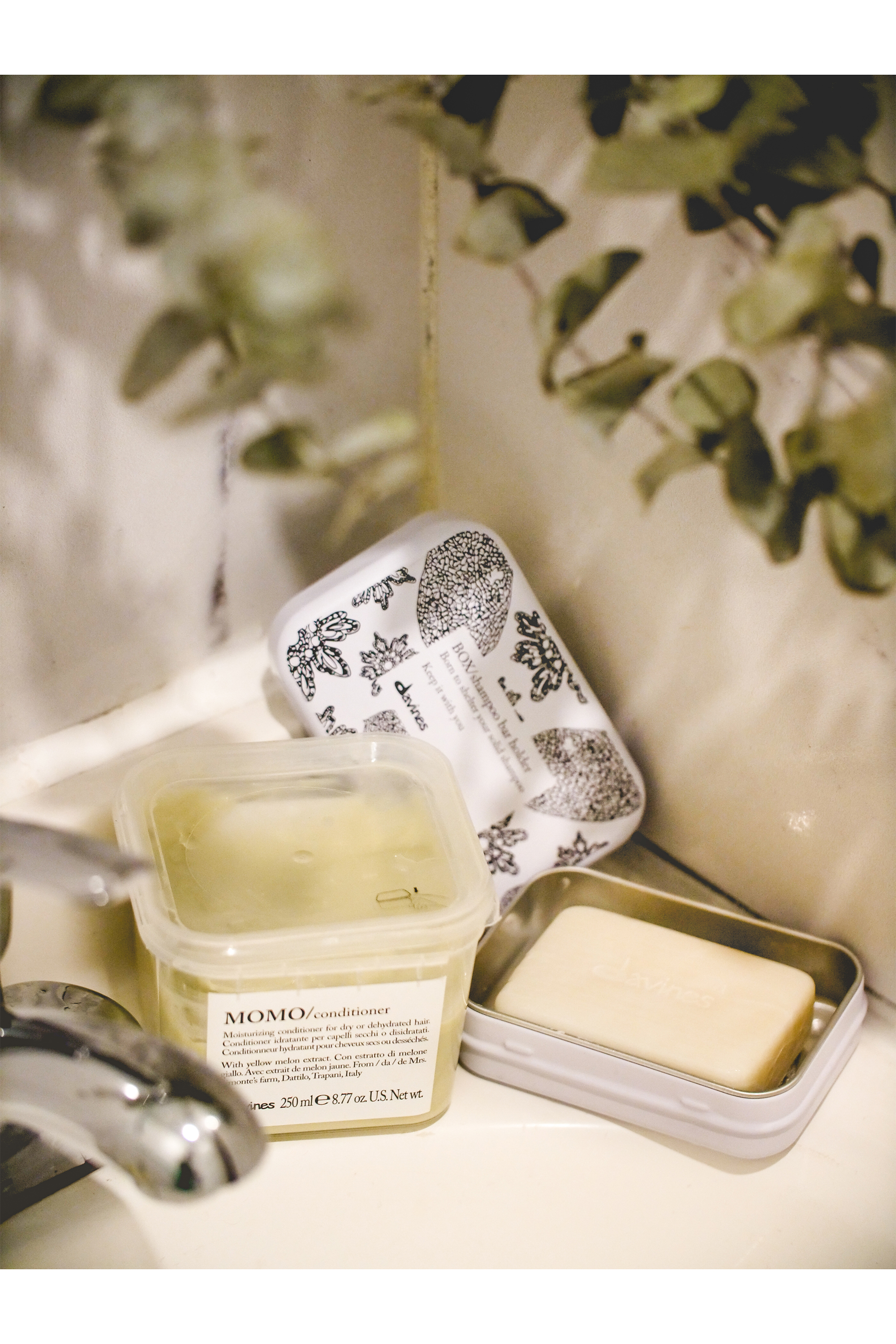Après-shampoing hydratant pour cheveux secs Momo