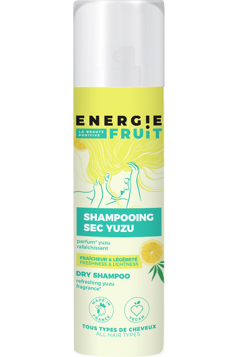 Energie Fruit - Shampoing sec invisible au citron yuzu