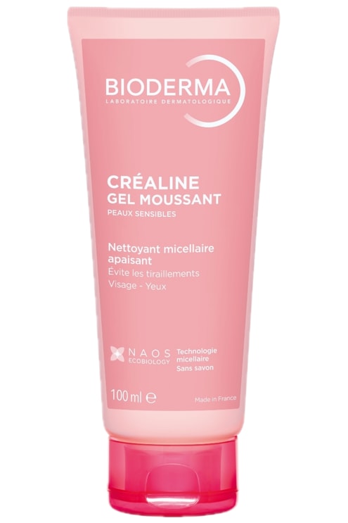 Gel moussant nettoyant apaisant micellaire Créaline