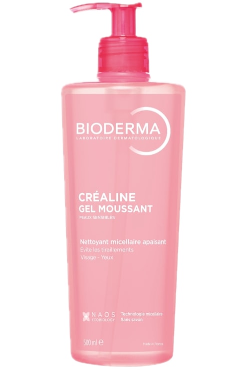 Gel moussant nettoyant apaisant micellaire Créaline