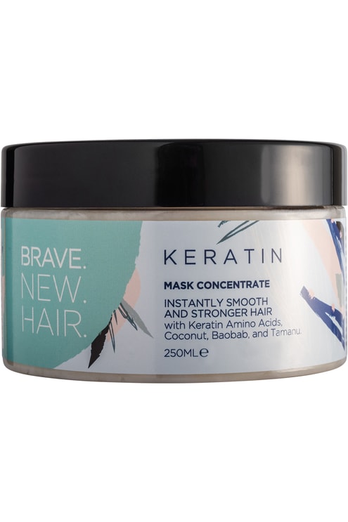 Masque concentré à la kératine pour cheveux indisciplinés