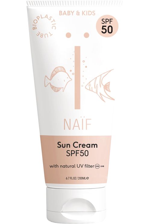 Crème solaire naturelle bébé & enfant SPF50