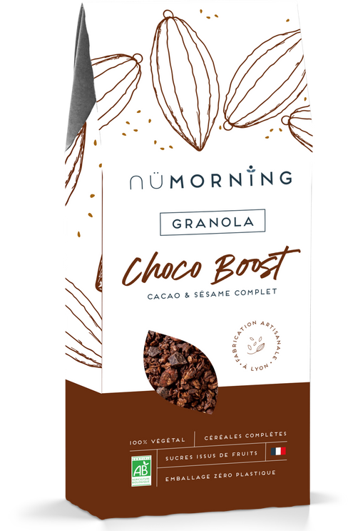 Granola Choco Boost cacao & sésame