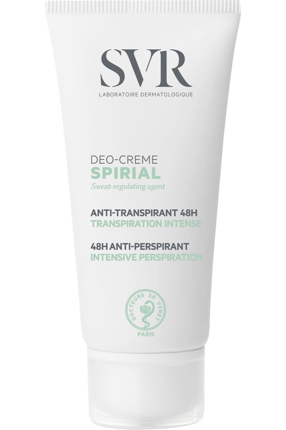SVR - Déo-crème anti-transpirant 48h multi-zones Spirial